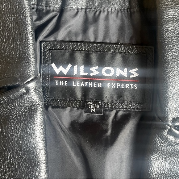 Vintage Wilsons Women’s Black Leather Jacket - Picture 4 of 14